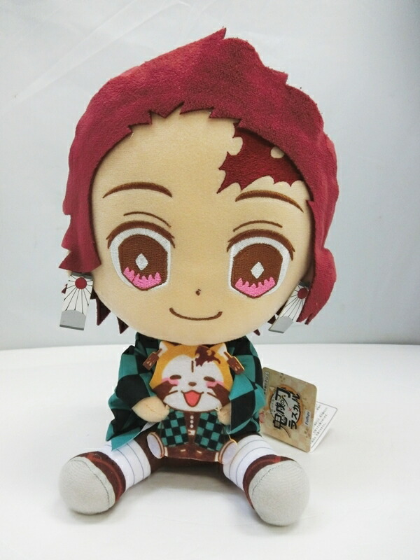 楽天市場 中古 タグ付き 鬼滅の刃 ラスカル コラボbigぬいぐるみ Vol 3 竈門炭治郎 単品 Furyu フリュー 出雲店 開放倉庫山陰オンラインショップ