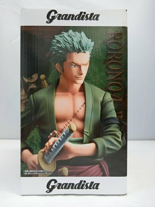 楽天市場 中古 未開封品 One Piece ワンピース Grandista The Grandline Men Roronoa Zoro ロロノア ゾロ フィギュア グラメン 出雲店 開放倉庫山陰オンラインショップ