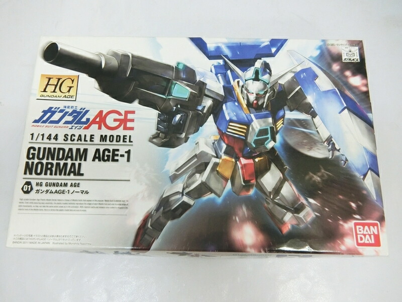 楽天市場 中古 未組立品 Hg 1 144スケール ガンダムage 1 01 ノーマル 機動戦士ガンダムage Bandai バンダイ ガンプラ 出雲店 開放倉庫山陰オンラインショップ