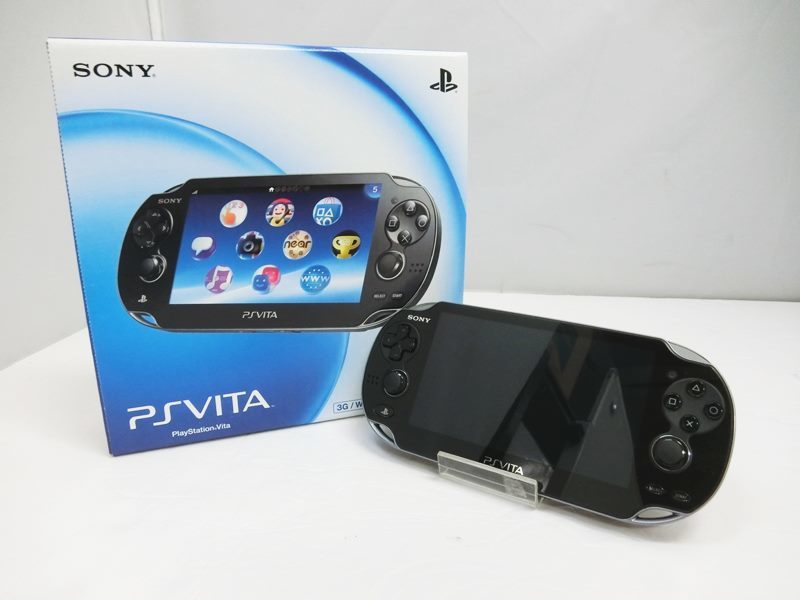 中古 メモリー4gb付き Sony ソニー Psvita Pch 1100 Ab01 3g Wi Fiモデル クリスタルブラック 本体 プレイステーションヴィータ 出雲店 Neonglassbender Com