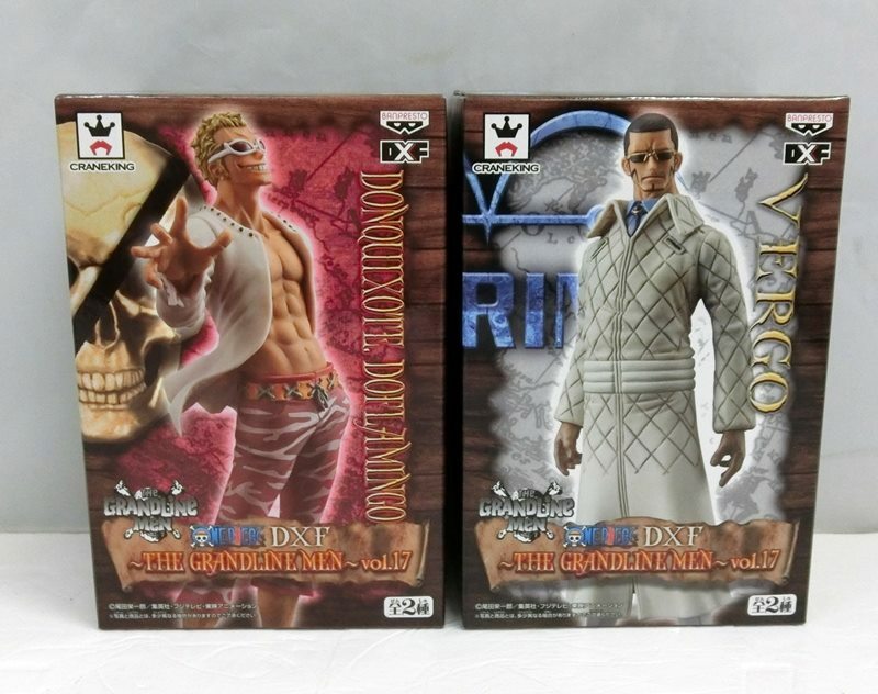 中古 未開封品 2点セット ワンピース One Piece Dxf The Grandline Men Vol 17 全2種 ドフラミンゴ ヴェルゴ フィギュア Banpresto 出雲店 Fitzfishponds Com