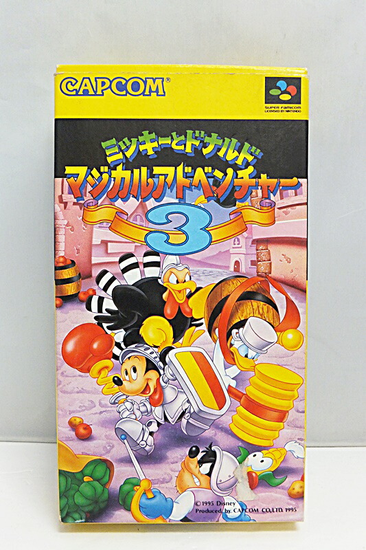 楽天市場】SFC スーパーファミコンソフト カプコン ミッキー