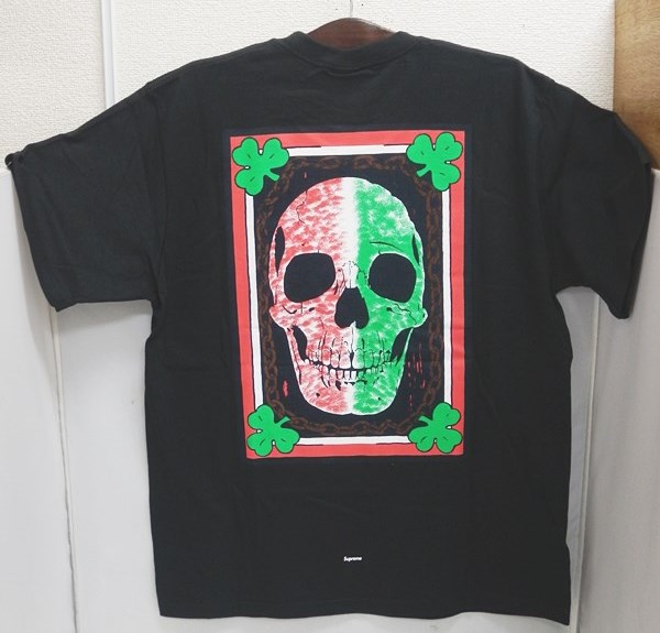 【中古】Supreme Mike Kelley Banner Tee Black Large 26SS SS26T46-BLK-L / シュプリーム × マイクロホンケリー 旗幟ティーシャツ 黒いこと 大きさ:L【出雲店】