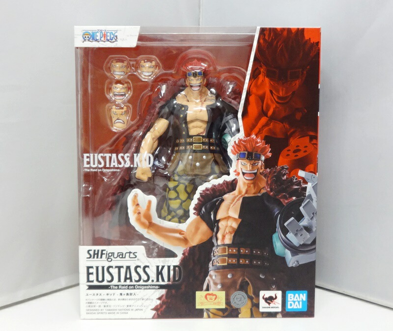 楽天市場】S.H.フィギュアーツ ONE PIECE ユースタス・キッド -鬼ヶ島