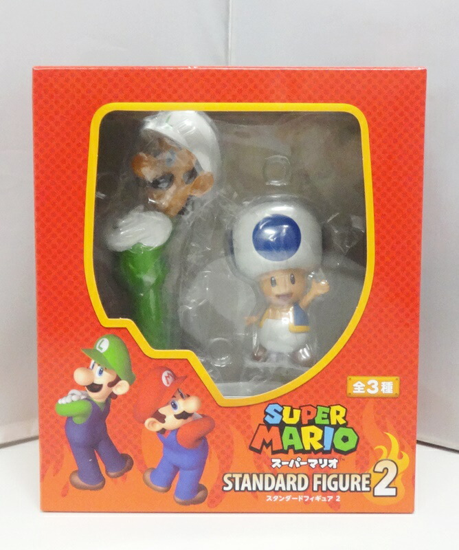 【新品•未開封】スーパーマリオ スタンダードフィギュア 1,2コンプ品 スーパーマリオ スタンダードフィギュア マリオ ルイージ ワリオ