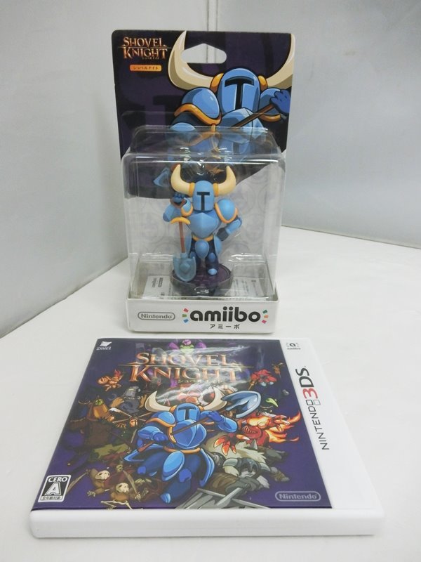 楽天市場 中古 Nintendo 3ds ソフト Shovel Knight ショベルナイト Amiiboセット アクションアドベンチャー 任天堂 アミーボ 出雲店 開放倉庫山陰オンラインショップ