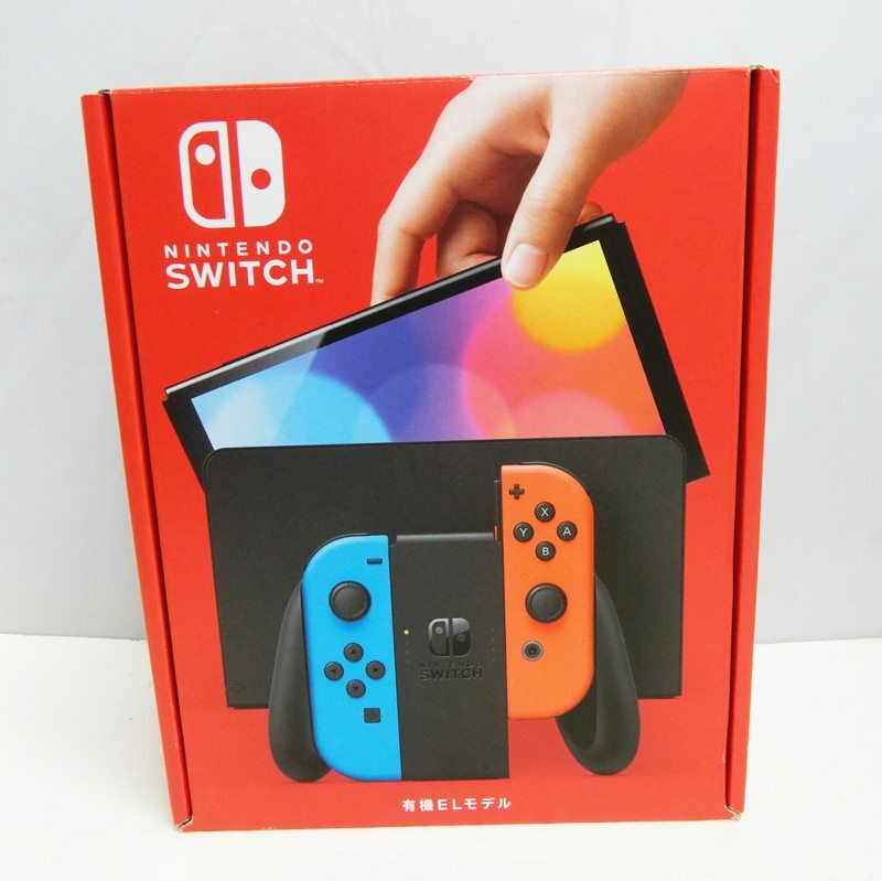 SALE／69%OFF】 Nintendo Switch 有機ELモデル 本体 Joy-Con L ネオンブルー R ネオンレッド 最新型 任天堂  スイッチ HEG-S-KABAA HEG-001 fucoa.cl