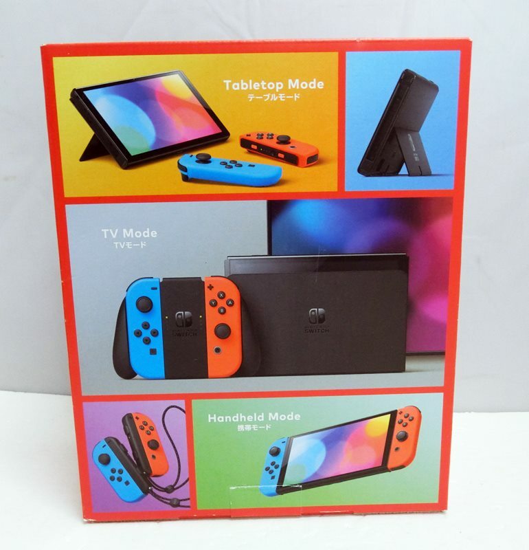 2021秋冬新作】 Nintendo Switch 有機ELモデル 本体 Joy-Con L ネオンブルー R ネオンレッド 最新型 任天堂 スイッチ  HEG-S-KABAA HEG-001 fucoa.cl