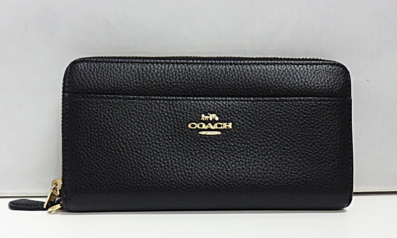 〈未使用品〉COACH コーチ 長財布 財布 ラウンドジップ ラウンドファスナー 未使用級】 COACH コーチ 長財布 ラウンドジッパー レザー