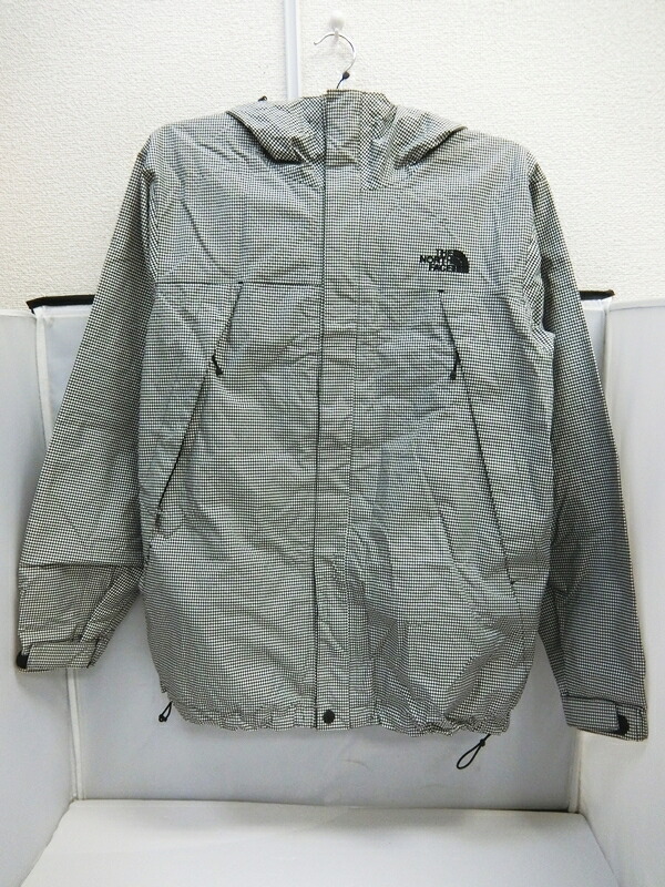 【中古】THE NORTH FACE ザノースフェイス SCOOP JACKET スクープジャケット NP15013 サイズL シェパード・チェック マウンテンパーカー【出雲店】｜開放倉庫山陰オンラインショップ