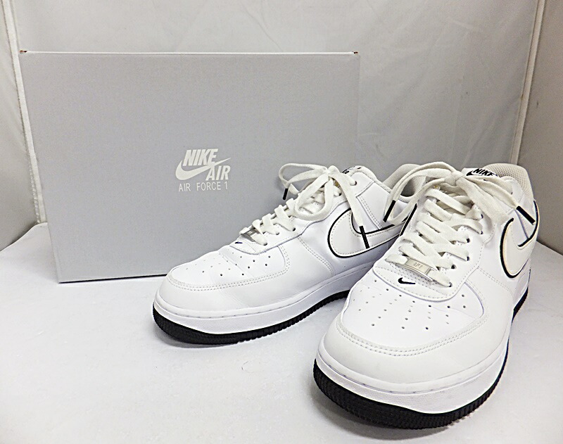 【28cm中古】ナイキ エアフォース1 ロー ホワイト 28cm中古】ナイキ エアフォース1 ロー ホワイト - メルカリ