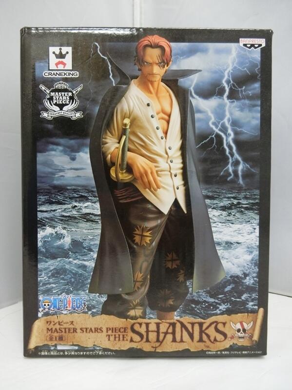 楽天市場 中古 未開封品 ワンピース Master Stars Piece The Shanks シャンクス フィギュア Banpresto Msp 出雲店 開放倉庫山陰オンラインショップ