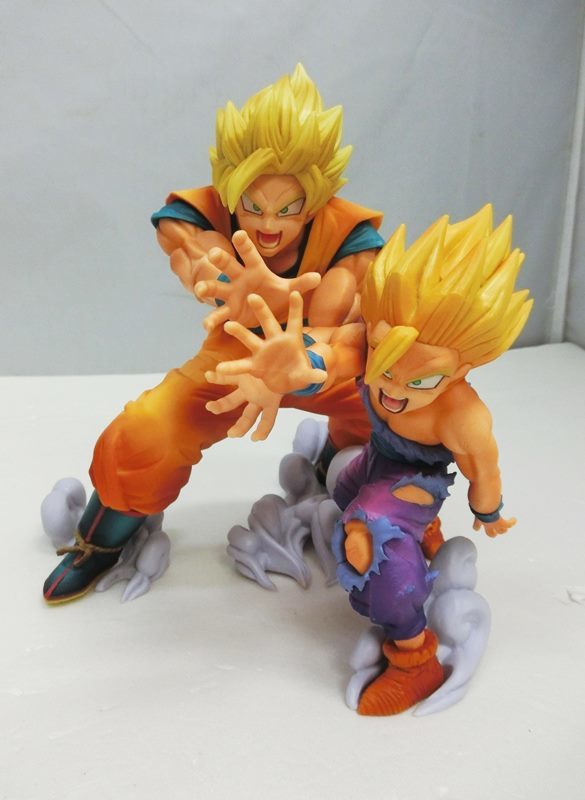 中古 一番くじ ドラゴンボール Vs Existence A賞 孫悟空 孫悟飯 フィギュア Bandai バンダイ 親子かめはめ波 出雲店 Butlerchimneys Com