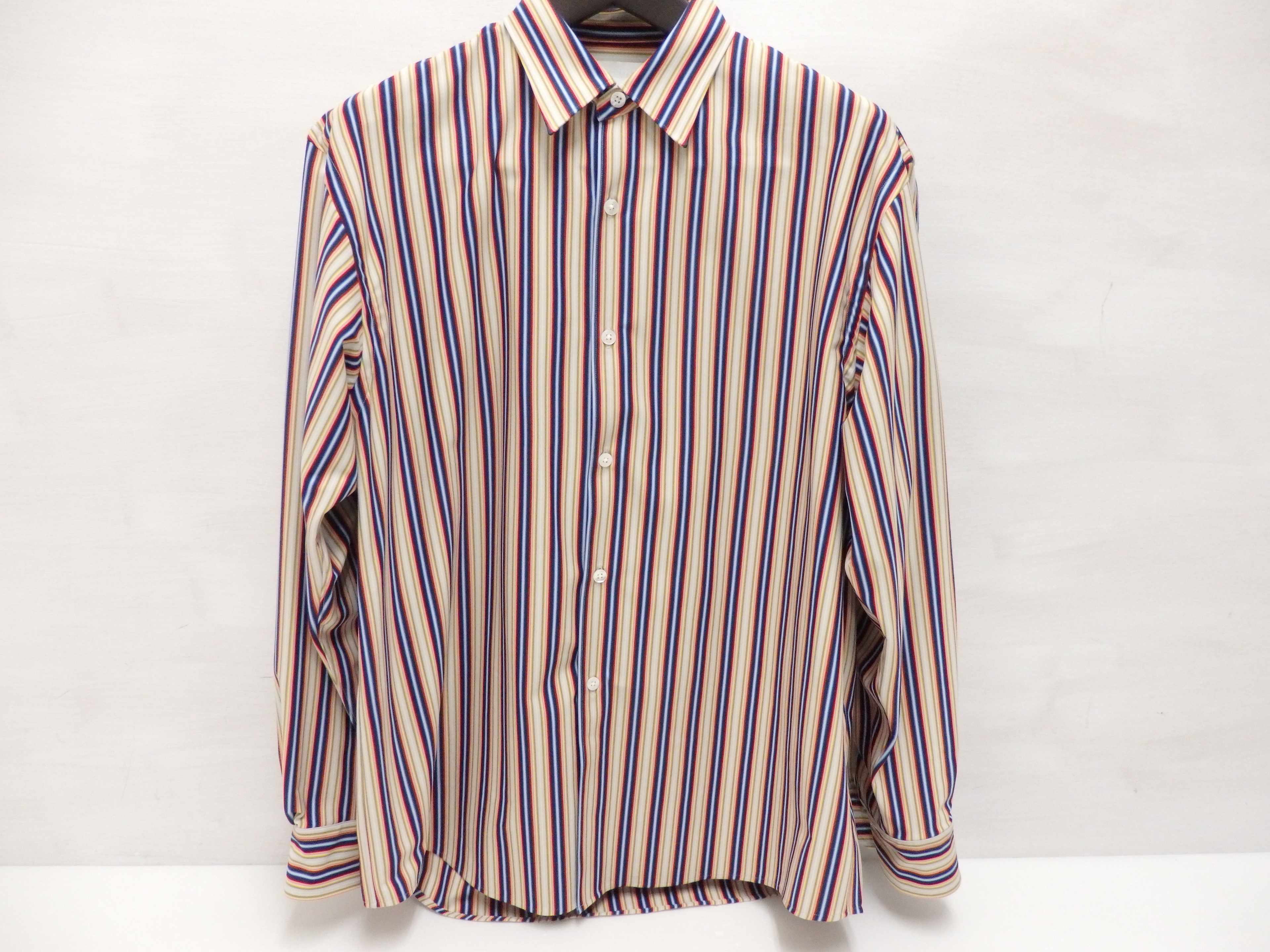 【中古】   KANEMASA PHIL. 縞模様L/Sプルオーバー KM25S-024RA カネマサフィル  M大きさ  【鳥取店】