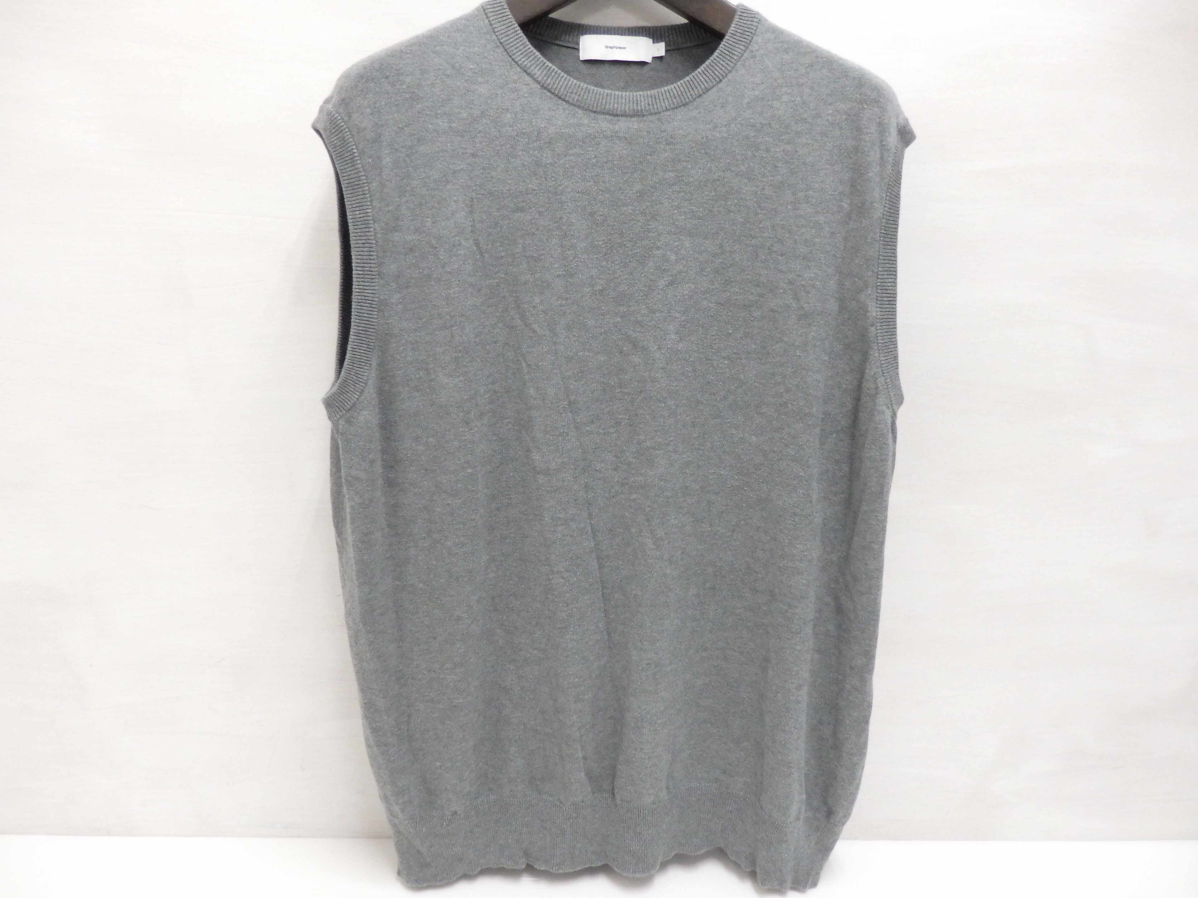 新品　Graphpaper グラフペーパー SUVIN VEST Graphpaper - グラフペーパー / SUVIN VEST | NOTHING BUT