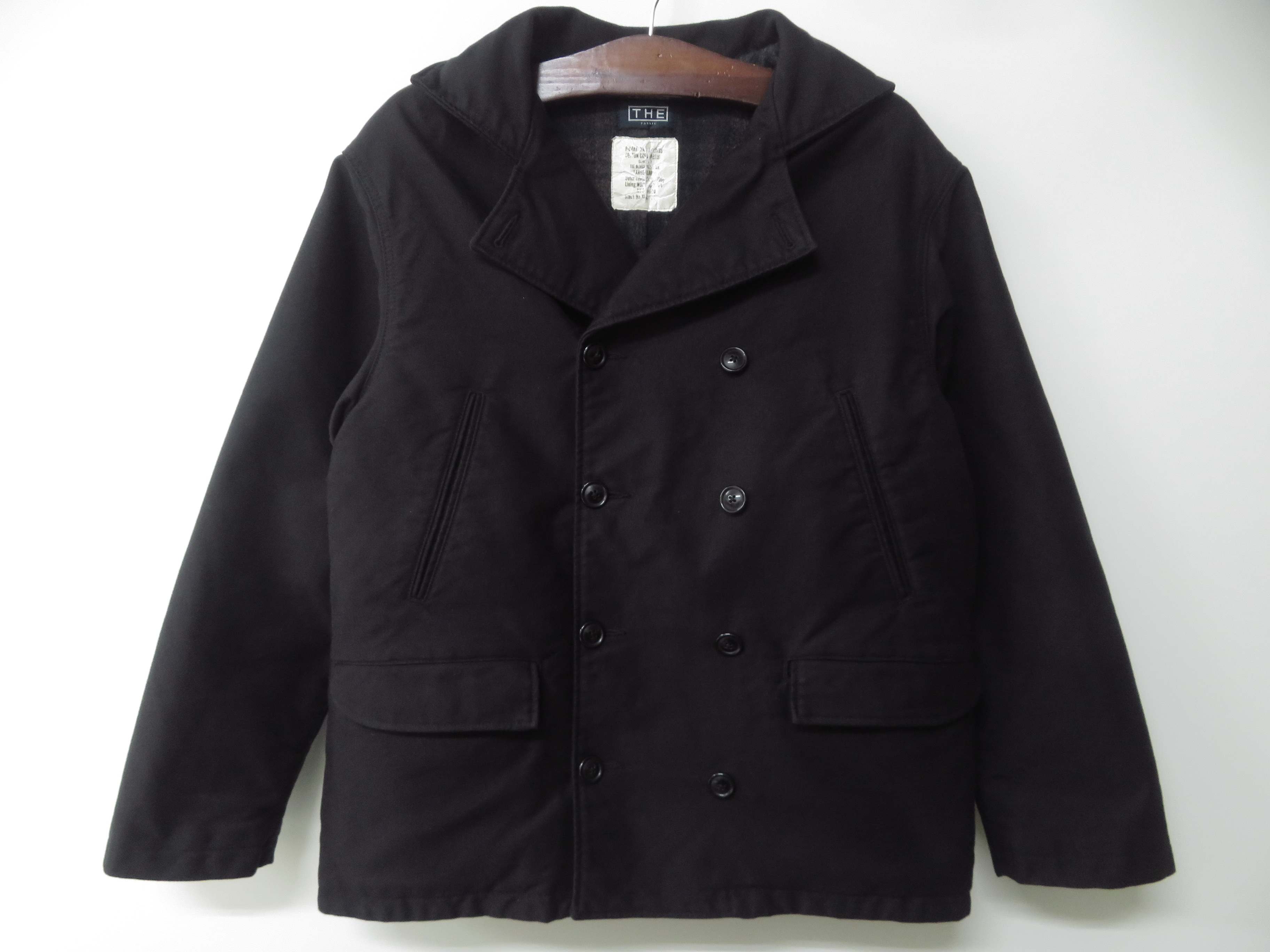 【中古】 THE FABRIC P-DECK-JACKET TF00412 L-XL ザ・ファブリック Pコート 【鳥取店】｜開放倉庫山陰オンラインショップ