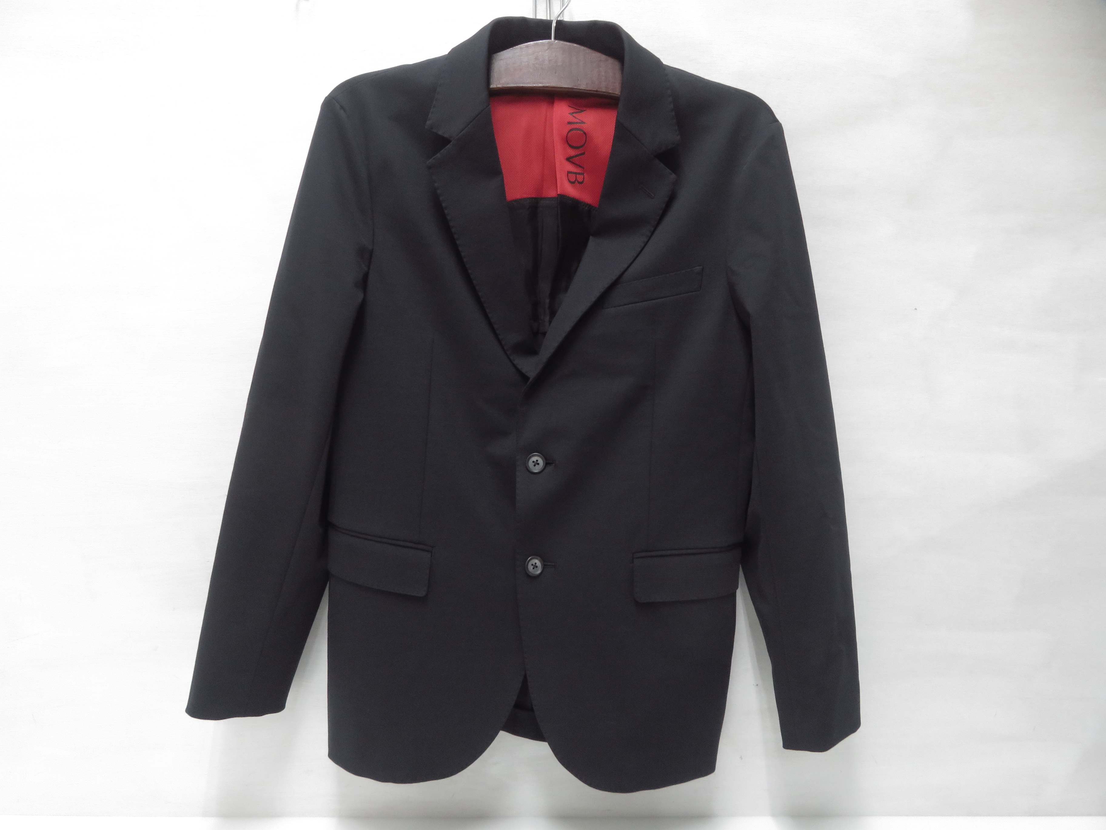 【中古】  MOVB Duplex Cotton Jersey シングル2Bノッチド・トラベルジャケット 大きさ46 JK-013PR モーヴ  【鳥取店】