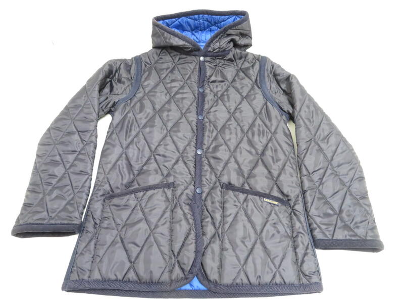 楽天市場 中古 Lavenham フーデッドキルティングジャケット ラベンハム ネイビー メンズ古着 アウター インポート 秋 冬 鳥取店 開放倉庫山陰オンラインショップ