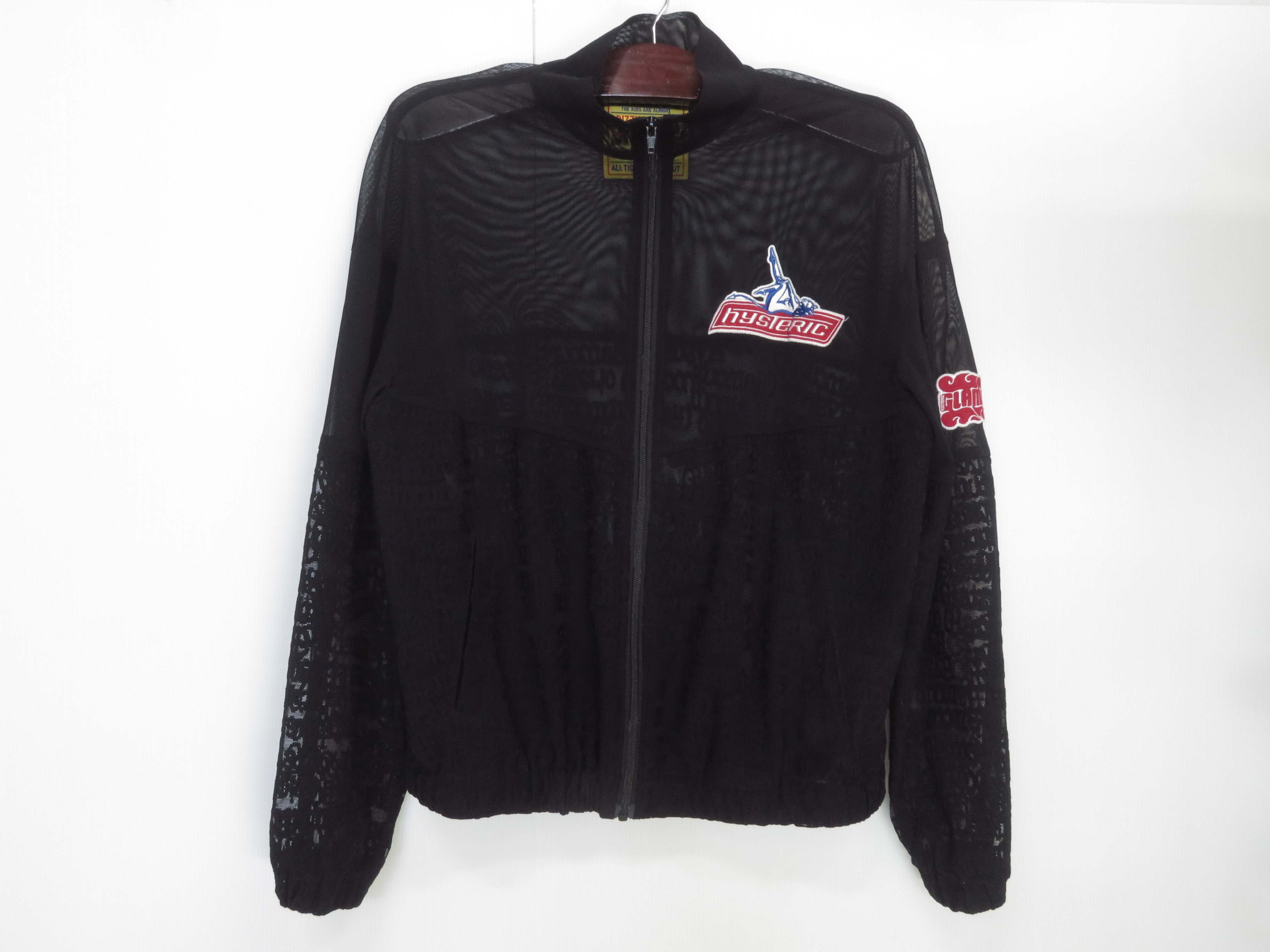 【中古】  HYSTERIC GLAMOUR TYPE LOGO柄 ジャガードブルゾン 大きさ：FREE ヒステリックグラマー 01251AB05   【鳥取店】