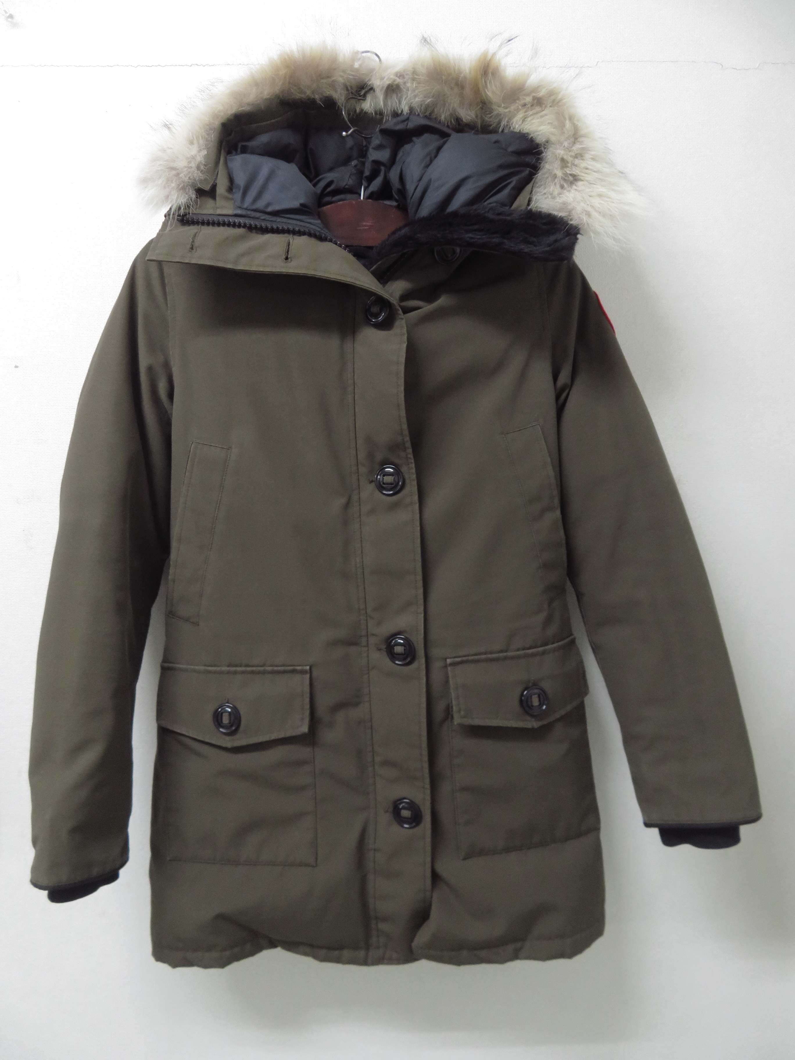【中古】 CANADA GOOSE BRONTE PARKA カナダグース ブロンテパーカー サイズS 【鳥取店】|開放倉庫山陰オンラインショップ