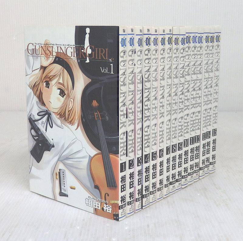 21年最新入荷 中古 Gunslinger Girl ガンスリンガーガール コミック 全15巻完結セット 電撃コミックス その他