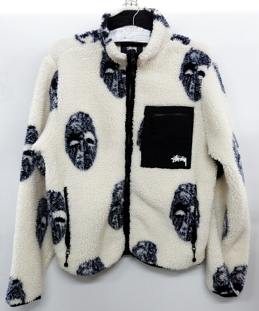 楽天市場】STUSSY ステューシー ボアジャケット フリースジャケット