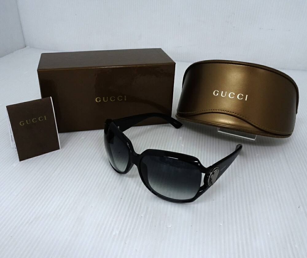 GUCCI グッチ サングラス GG ロゴ ビジュー 箱つき 美品☆ グッチ GUCCI サングラス GG 3622 FS COKHA ロゴ 眼鏡