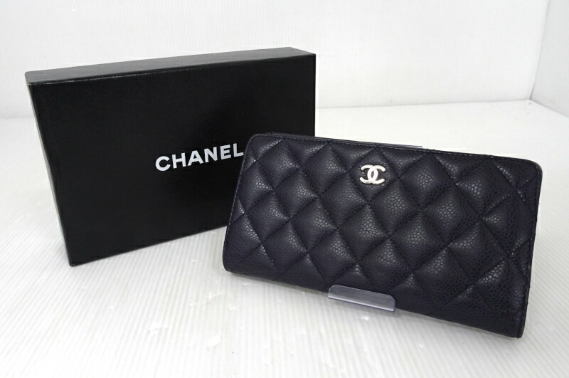 楽天市場】【財布】CHANEL シャネル マトラッセ 2つ折り財布