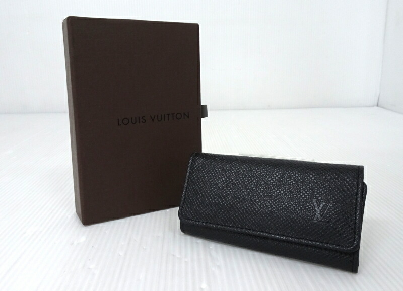 ✨未使用展示品・箱付き✨　LOUIS VUITTON キーケース　タイガ　4連 LOUIS VUITTON ルイヴィトン ミュルティクレ4 4連キーケース