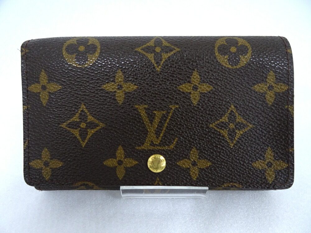ルイ・ヴィトン モノグラム ポルトモネ ビル トレゾール M61730 LOUIS VUITTON【ルイヴィトン】モノグラム ポルトモネ・ビエ