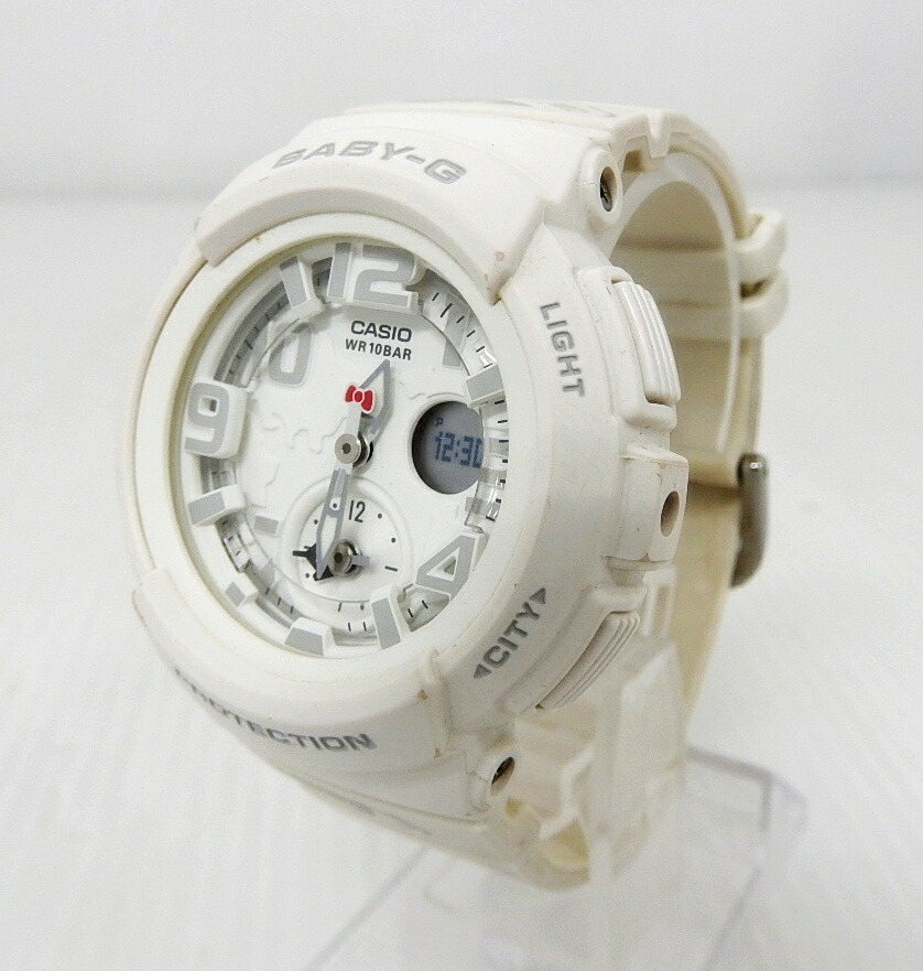 楽天市場】CASIO Baby-G ベイビージー BGA-190KT-1B HELLO KITTY