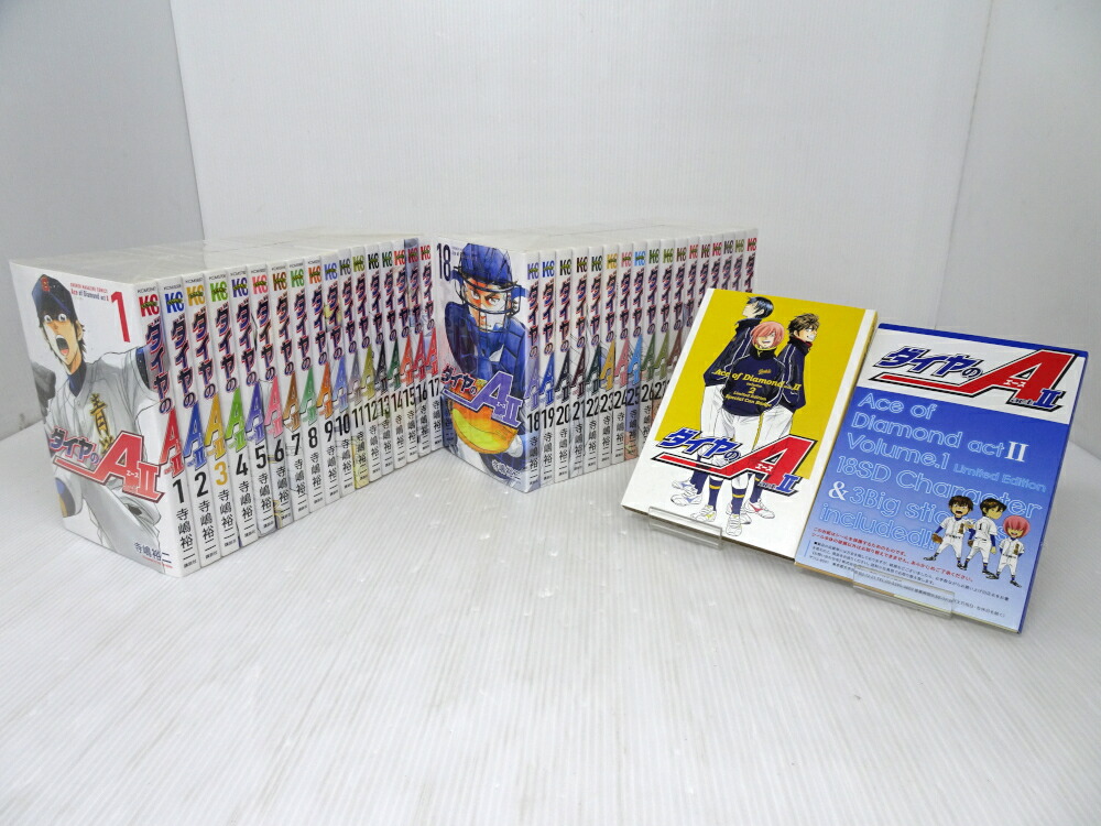 楽天市場】ダイヤのA act2 全巻（1-34巻セット・完結）寺嶋裕二