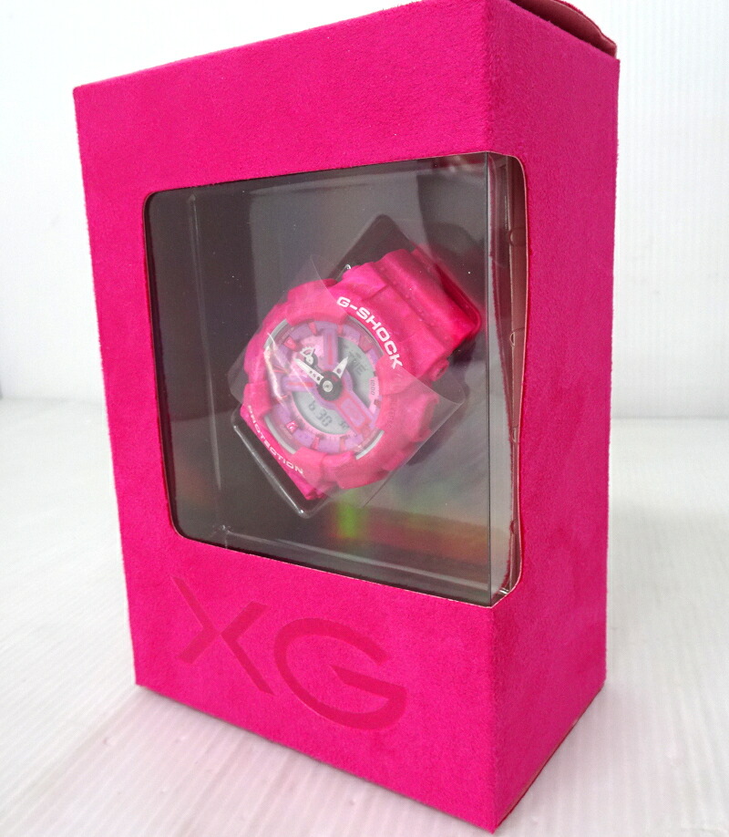 【中古】G-SHOCK Gショック XGコラボレーション GMA-S110XG-4AJR アナログ デジタル ピンク CASIO カシオ【腕時計】【米子店】｜開放倉庫山陰オンラインショップ