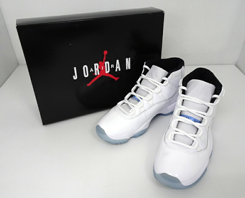 【中古】NIKE ナイキ CT8012-104 AIR JORDAN 11 RETRO エアジョーダン11 レトロ サイズ:US10.5 28.5cm White/Legend Blue【メンズ】【靴/スニーカー】【米子店】|開放倉庫山陰オンラインショップ