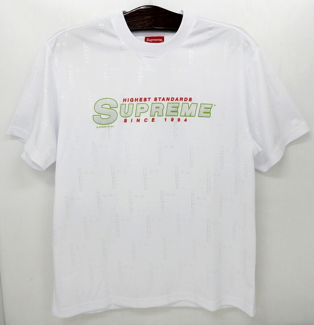 【中古】Supreme シュプリーム 19SS Highest Standards Athletic S/S Top 半袖Tシャツ サイズ：S ホワイト【メンズ古着】【米子店】｜開放倉庫山陰オンラインショップ