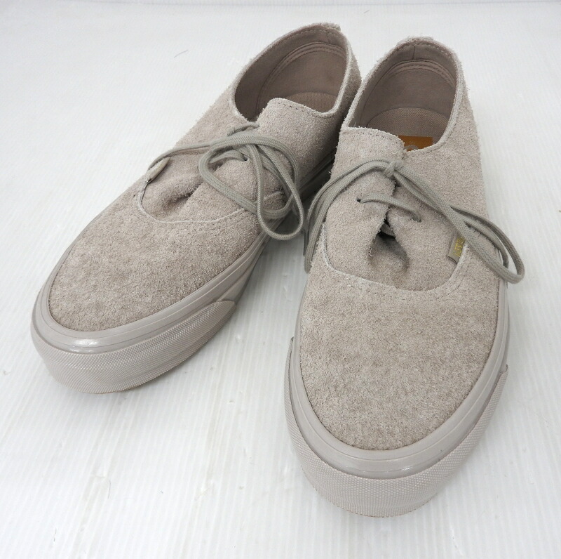 【中古】VANS バンズ Premium Authentic Ease 割り増し金 オーセンティック イーズ 大きさ:US8.5 26.5珊 Mushroom 茸【メンズ】【靴/スニーカー】【米子店】