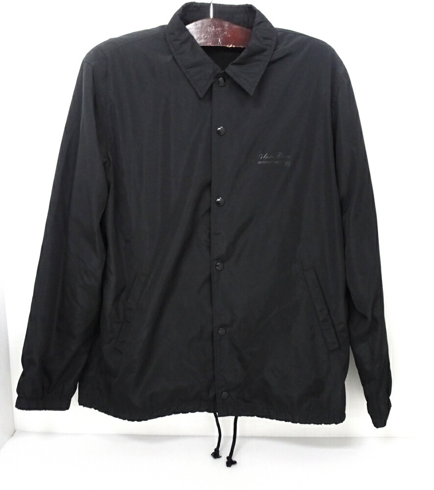 UNDER COVER MAD コーチジャケット ブラック Undercover Mad Hooded Nylon Coach Jacket Black 3 Rare Pop