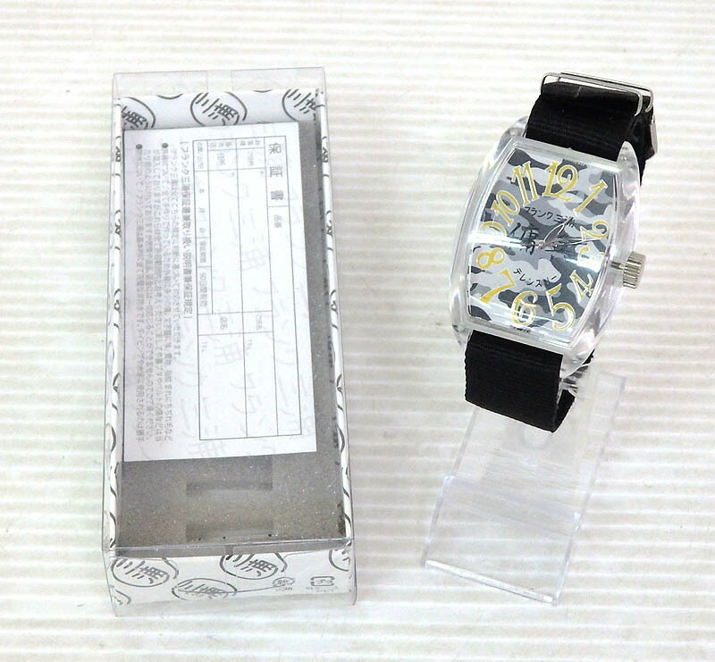 楽天市場 中古 未使用品 フランク三浦 Fm04nk Trncbk フランク三浦 テレンスリー コラボ 新四号機 改 腕時計 米子店 開放倉庫山陰オンラインショップ