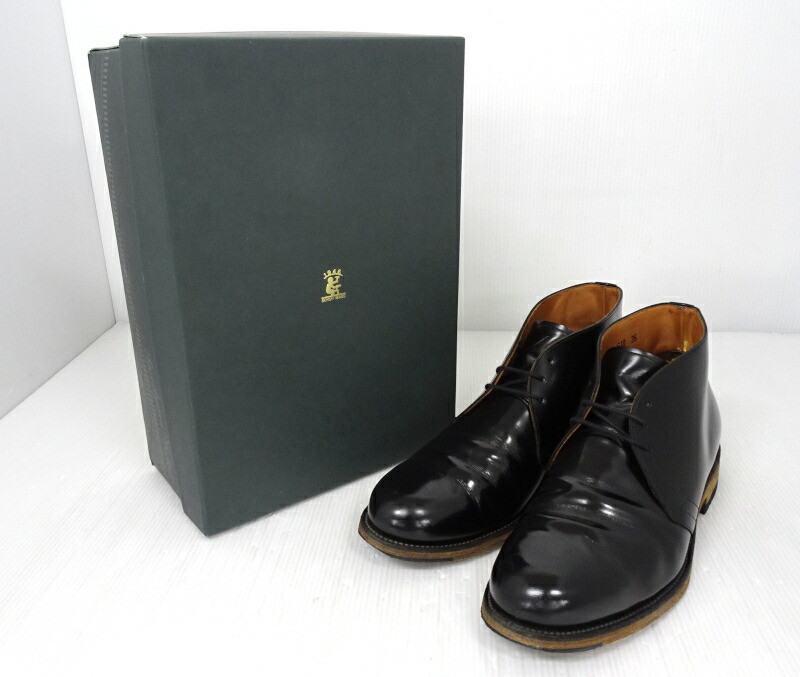 【極美品】SCOTCH GRAIN 24 スパイダー　チャッカブーツ　ビジネス 極美品】SCOTCH GRAIN 24 スパイダー チャッカブーツ ビジネス