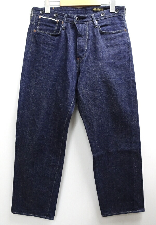 【中古】ORGUEIL オルゲイユ 13薬局衡オンス Tailor Jeans OR-1089 W33 仕立て屋デニム ジーンズズボン下 インディゴ 10周年制限事項青写真【メンズ古着】【米子店】