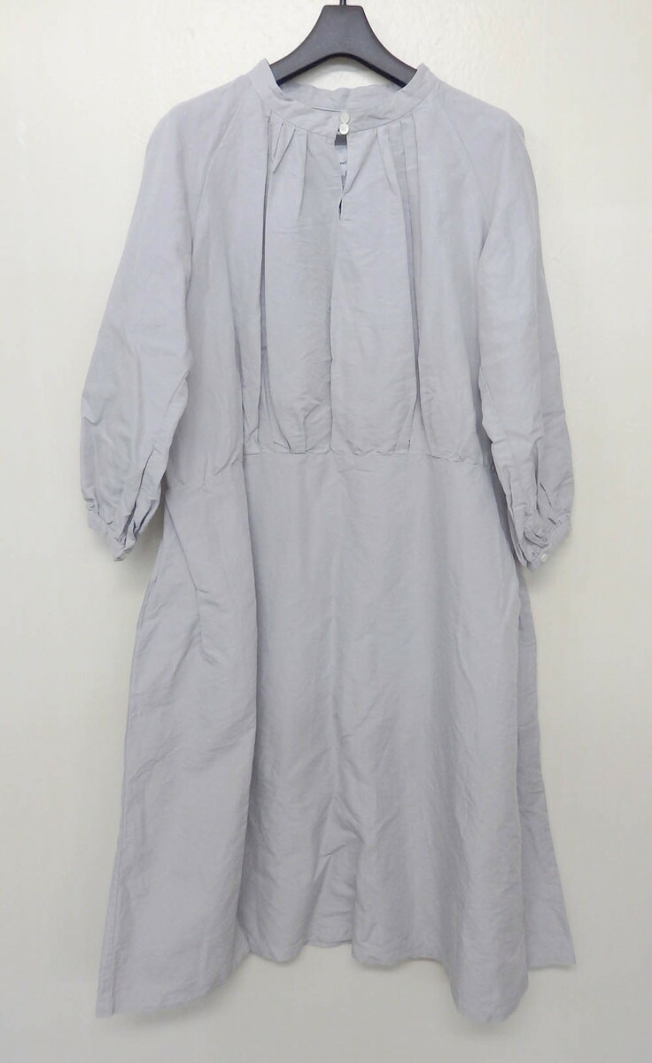 楽天カード分割 中古 Gauze ガーゼ G527 チャーチワンピースドレス サイズ F ライトグレー リネン混 レディース古着 米子店 人気ショップが最安値挑戦 Www Eh Net Sa
