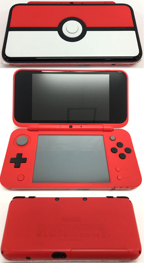 楽天市場 中古 Newニンテンドー2ds Ll モンスターボール エディション 2dsll 本体 ゲーム 山城店 開放倉庫