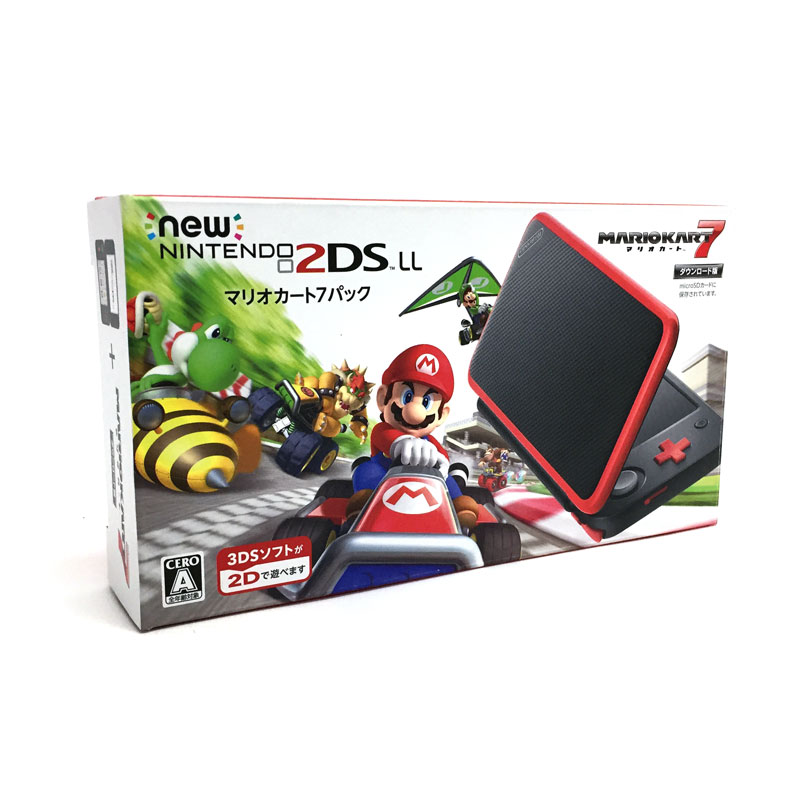 楽天市場 中古 未使用 New Nintendo 2dsll マリオカート7パック 2dsll 本体 ゲーム 山城店 開放倉庫