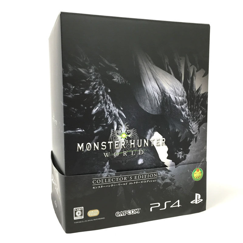 楽天市場 中古 モンスターハンターワールド コレクターズエディション Ps4 ソフト ゲーム 山城店 開放倉庫