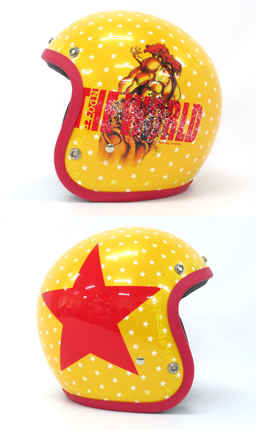 楽天市場 中古 バンダイナムコゲームス ジョジョの奇妙な冒険 バイクヘルメット Adventure S Jet ディオ ブランドー おもちゃ 山城店 開放倉庫