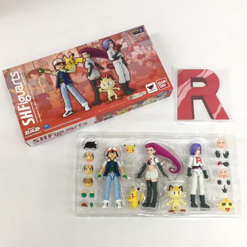 楽天市場 中古 S H Figuarts サトシ ロケット団 Limited Edition おもちゃ 山城店 開放倉庫