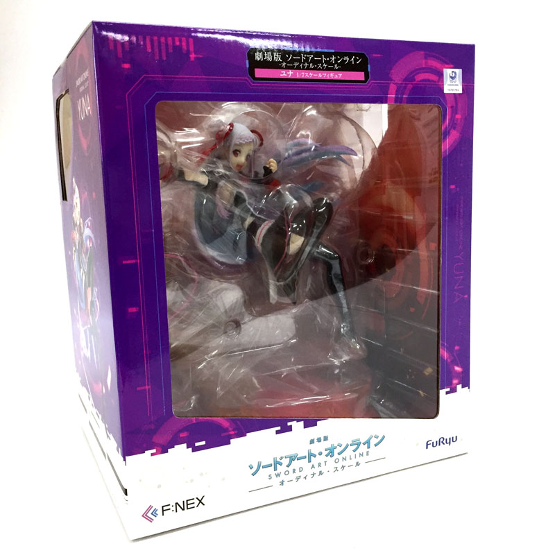 楽天市場 中古 未開封 フリュー 劇場版 ソードアート オンライン オーディナル スケール ユナ 1 7 スケール フィギュア おもちゃ 山城店 開放倉庫