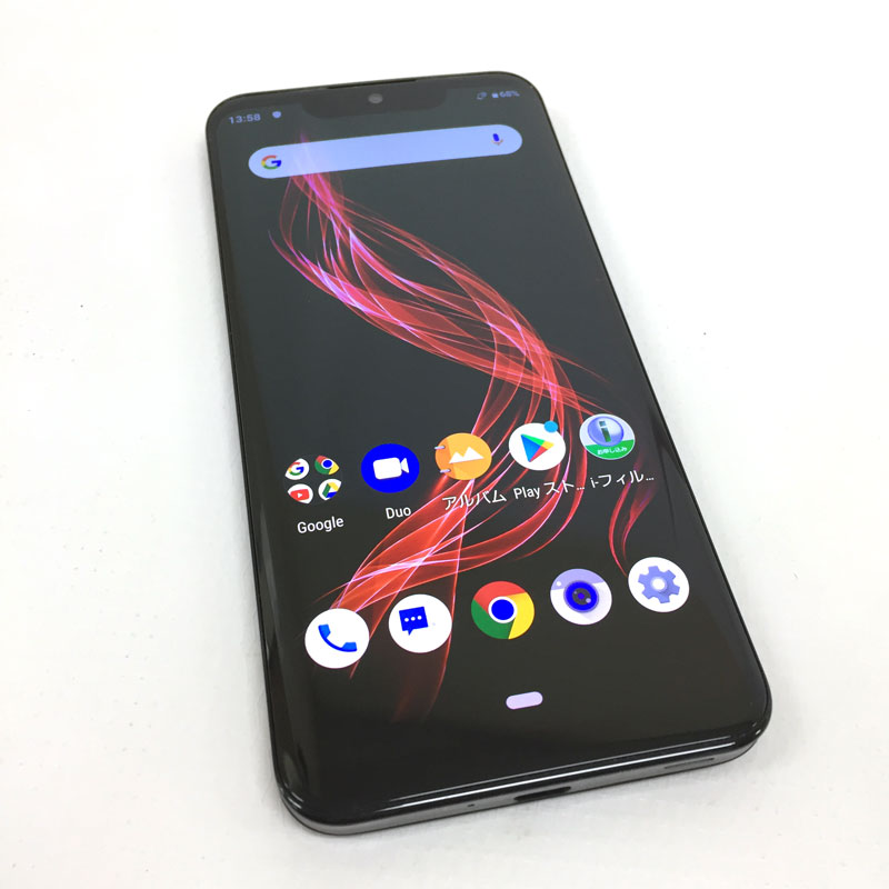 楽天市場 中古 Simフリー Sharp Aquos Zero Sh M10 アドバンスドブラック 白ロム Android 9 スマートフォン 山城店 開放倉庫