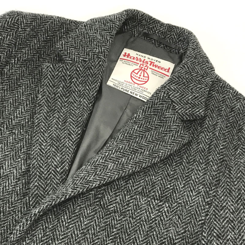 楽天市場 中古 Urban Research Rosso Harris Tweed アーバンリサーチ ロッソ ハリスツイード チェスターコート セレクト メンズ古着 山城店 開放倉庫