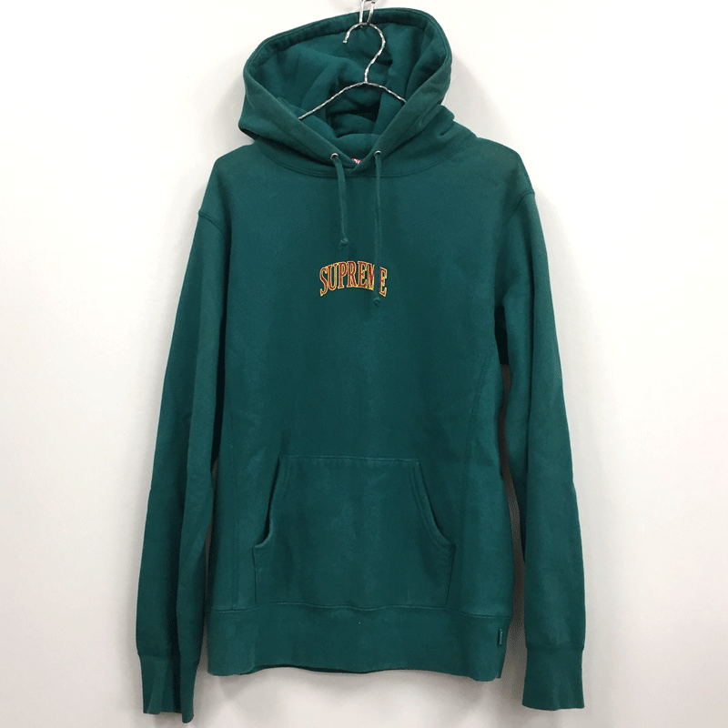 代引き手数料無料 パーカー シュプリーム 中古 Supreme Glitter スウェットシャツ ストリート メンズ古着 山城店 フーデッド アーチ グリッター Sweatshirt Hooded Arc Kantivet Com Np
